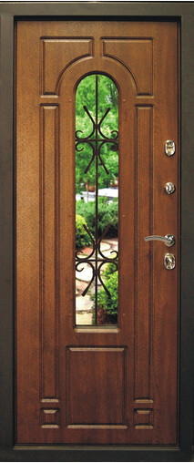Входная дверь  Сталлер Лацио NEW, 880*2050, 93 мм, внутри мдф влагостойкий, покрытие Vinorit, цвет Дуб золотой