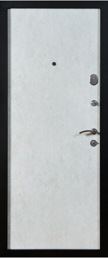 Входная дверь  Сталлер Марбург, 860*2050, 75 мм, внутри мдф 8мм, покрытие пвх, цвет Верона бьянко