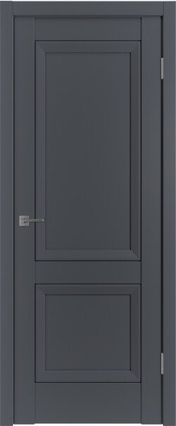 Межкомнатная дверь  Emalex EN2 ДГ, массив + МДФ, экошпон (полипропилен), 800*2000, Цвет: Onyx, нет