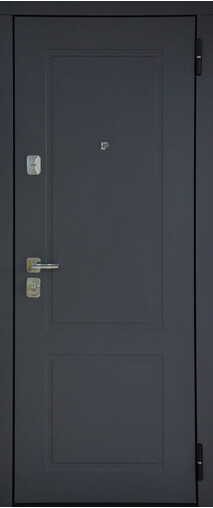 Входная дверь  Сталлер TR 11, 860*2050, 90 мм, снаружи мдф 8мм, покрытие пвх, Цвет Сандал серый