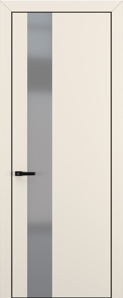 Межкомнатная дверь  Квалитет  К3, массив + МДФ, Полипропилен RENOLIT, 800*2000, Цвет: Матовый крем, Matelac Silver Grey