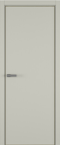 Межкомнатная дверь  ART Lite Elen ДГ, массив + МДФ, эмаль, 800*2000, Цвет: Серый шелк эмаль RAL 7044, нет