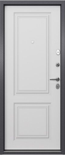 Входная дверь  Торэкс DELTA PRO MP D3 (DL), 860*2050, 74 мм, внутри мдф 6мм, покрытие пвх, цвет Бьянко