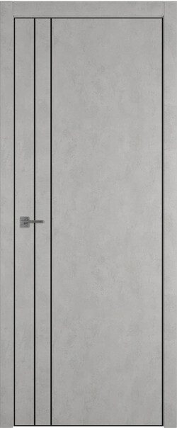 Межкомнатная дверь  Urban  2 V, МДФ + ХДФ, экошпон (полипропилен), 800*2000, Цвет: Antic loft, нет