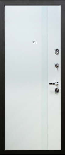 Входная дверь  Сталлер Вивара, 860*2050, 83 мм, внутри мдф влагостойкий, покрытие Эмаль, цвет Эмаль белая RAL 9003