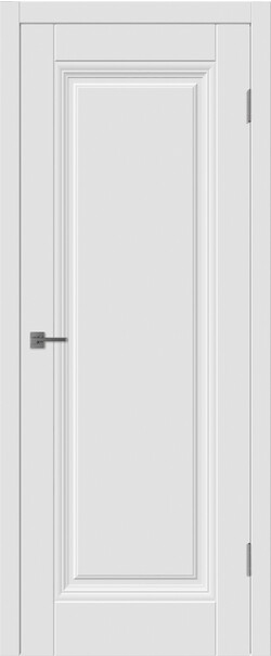 Межкомнатная дверь  Winter Барселона 1 ДГ, массив + МДФ, эмаль, 800*2000, Цвет: Белая эмаль, нет