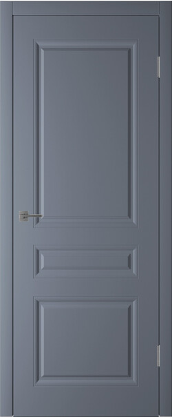 Межкомнатная дверь  Winter Челси ДГ, массив + МДФ, эмаль, 800*2000, Цвет: Графит эмаль, нет