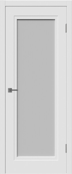 Межкомнатная дверь  Winter Флэт 1 ДО, массив + МДФ, эмаль, 800*2000, Цвет: Белая эмаль, мателюкс