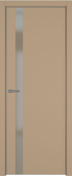 Межкомнатная дверь  ART Lite H2 ДО, массив + МДФ, эмаль, 800*2000, Цвет: Бежевая эмаль, Matelac бронза мат.