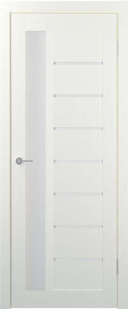Межкомнатная дверь  STARK ST4 ДО, массив + МДФ, экошпон на основе ПВХ, 800*2000, Цвет: Айс, мателюкс матовое