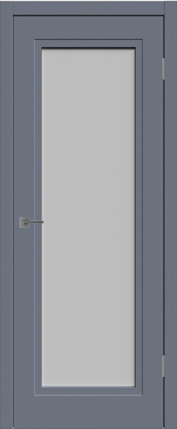 Межкомнатная дверь  Winter Флэт 1 ДО, массив + МДФ, эмаль, 800*2000, Цвет: Графит эмаль, мателюкс