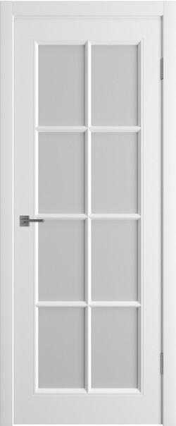Межкомнатная дверь  Winter Моника 1 ДО, массив + МДФ, эмаль, 800*2000, Цвет: Белая эмаль, мателюкс