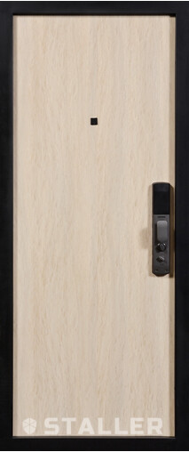 Входная дверь  Сталлер Гранд, 860*2050, 94 мм, внутри мдф 16мм, покрытие пвх, цвет ХардВуд песочный (MDP102)