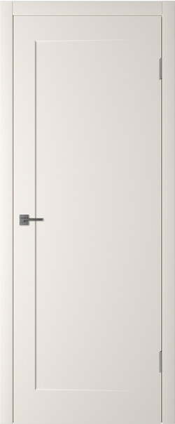 Межкомнатная дверь  Winter Эклипс 1 ДГ, массив + МДФ, эмаль, 800*2000, Цвет: Слоновая кость эмаль, нет