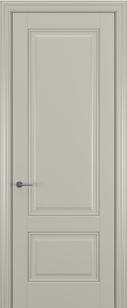 Межкомнатная дверь  АртКлассик Турин ДГ ART Classic Прайм, массив + МДФ, Эмаль+лак, 800*2000, Цвет: Серый шелк, нет