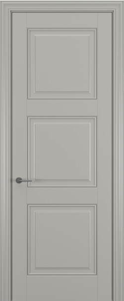 Межкомнатная дверь  АртКлассик Гранд ДГ ART Classic Прайм, массив + МДФ, Эмаль+лак, 800*2000, Цвет: Грей, нет