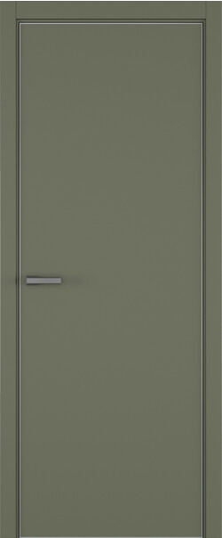 Межкомнатная дверь  ART Lite Elen ДГ, массив + МДФ, эмаль, 800*2000, Цвет: Оливковая эмаль, нет