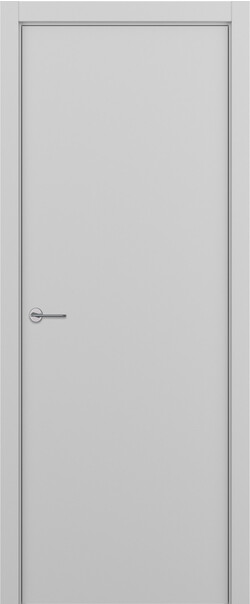 Межкомнатная дверь  ART Lite Elen ДГ, массив + МДФ, эмаль, 800*2000, Цвет: Светло-серая эмаль RAL 7047, нет