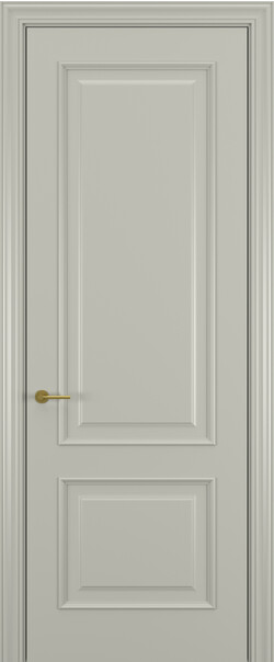 Межкомнатная дверь  АртКлассик Венеция ДГ ART Classic Рихард, массив + МДФ, Эмаль+лак, 800*2000, Цвет: Серый шелк, нет