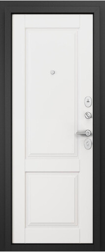 Входная дверь  Торэкс F4 FAMILY ECO PP, 860*2050, 70 мм, внутри мдф 6мм, покрытие пвх, цвет Белый матовый