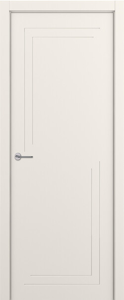 Межкомнатная дверь  ART Lite Contorno ДГ, массив + МДФ, эмаль, 800*2000, Цвет: Жемчужно-перламутровая эмаль, нет