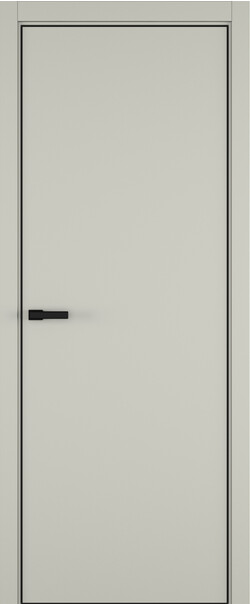 Межкомнатная дверь  ART Lite Elen ДГ, массив + МДФ, эмаль, 800*2000, Цвет: Серый шелк эмаль RAL 7044, нет