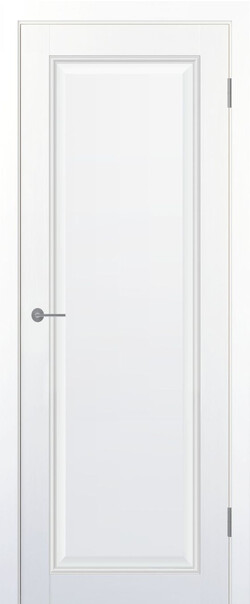 Межкомнатная дверь  Contur KX 40 ДГ, массив + МДФ, экошпон (полипропилен), 800*2000, Цвет: Белый полипропилен, нет