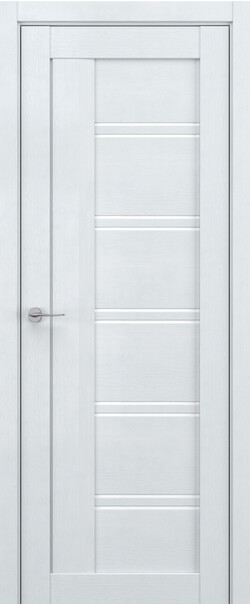 Межкомнатная дверь  DEFORM V V5, массив + МДФ, экошпон на основе ПВХ, 800*2000, Цвет: Скай вуд, Lacobel белый лак