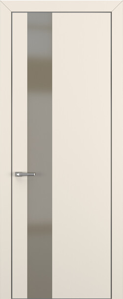 Межкомнатная дверь  Квалитет  К3, массив + МДФ, Полипропилен RENOLIT, 800*2000, Цвет: Матовый крем, Matelac Silver Bronze