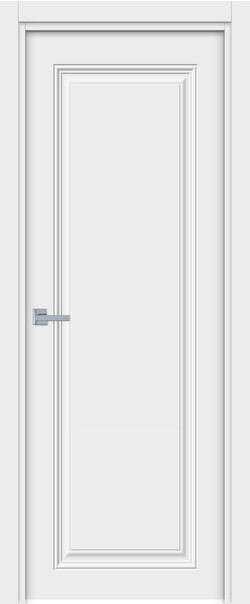 Межкомнатная дверь  Современные двери Аляска ПГ, МДФ, экошпон, 800*2000, Цвет: Белый шелк, нет
