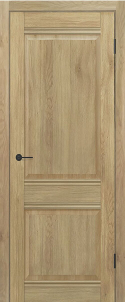 Межкомнатная дверь  Contur KX 52 ДГ, массив + МДФ, экошпон (полипропилен), 800*2000, Цвет: Дуб плато, нет