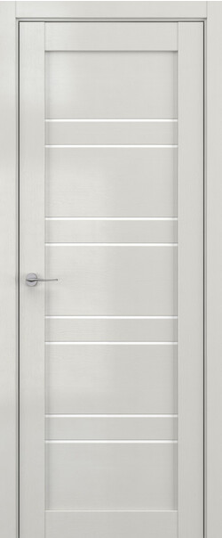 Межкомнатная дверь  DEFORM V V15, массив + МДФ, экошпон на основе ПВХ, 800*2000, Цвет: Крем вуд, Lacobel белый лак