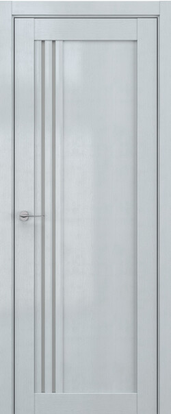 Межкомнатная дверь  DEFORM V V9, массив + МДФ, экошпон на основе ПВХ, 800*2000, Цвет: Грей вуд, мателюкс матовое