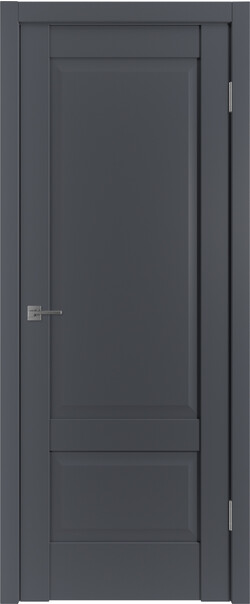 Межкомнатная дверь  Emalex ER2 ДГ, массив + МДФ, экошпон (полипропилен), 800*2000, Цвет: Onyx, нет