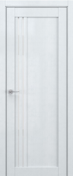 Межкомнатная дверь  DEFORM V V9, массив + МДФ, экошпон на основе ПВХ, 800*2000, Цвет: Скай вуд, Lacobel белый лак