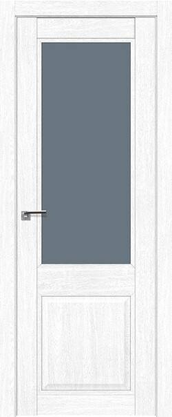 Межкомнатная дверь  PROFILDOORS, XN 2.42XN, массив + МДФ, экошпон (полипропилен), 800*2000, Цвет: Монблан, мателюкс графит