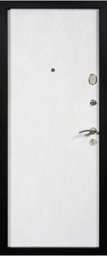 Входная дверь  Сталлер Нойс, 860*2050, 75 мм, внутри мдф 8мм, покрытие пвх, цвет бетон снежный