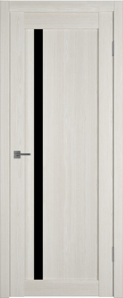 Межкомнатная дверь  Atum Pro  Х34 Black Gloss, массив + МДФ, экошпон+защитный лак, 800*2000, Цвет: Artic Oak, black gloss