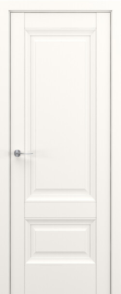 Межкомнатная дверь  Classic Baguette Турин ДГ Baguette B2, массив + МДФ, Полипропилен RENOLIT, 800*2000, Цвет: Молочный матовый, нет