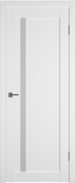 Межкомнатная дверь  Emalex E34 ДО, массив + МДФ, экошпон (полипропилен), 800*2000, Цвет: Ice, white cloud