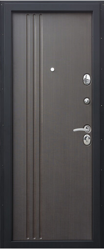 Входная дверь  Сталлер Лайн, 860*2050, 83 мм, внутри мдф, покрытие Экошпон, цвет Венге