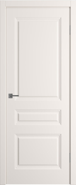 Межкомнатная дверь  Winter Норра 3 ДГ, массив + МДФ, эмаль, 800*2000, Цвет: Слоновая кость эмаль, нет
