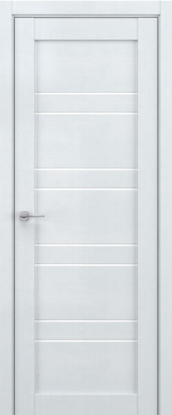 Межкомнатная дверь  DEFORM V V15, массив + МДФ, экошпон на основе ПВХ, 800*2000, Цвет: Скай вуд, Lacobel белый лак