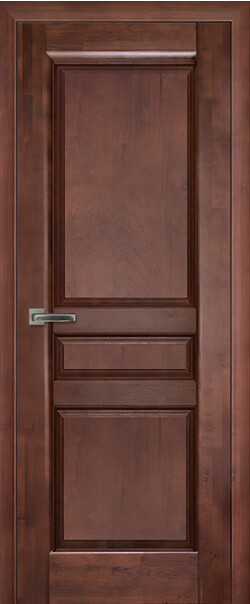 Межкомнатная дверь  Массив ольхи Валенсия м. ДГ, массив ольхи, лак, 800*2000, Цвет: Бренди, нет