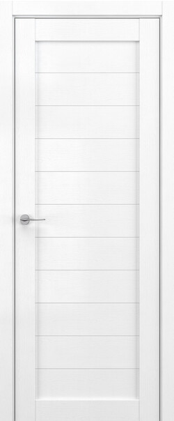 Межкомнатная дверь  DEFORM V V10, массив + МДФ, экошпон на основе ПВХ, 800*2000, Цвет: Вайт вуд, нет