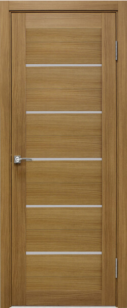 Межкомнатная дверь  Portas 22S(р), массив + МДФ, экошпон на основе ПВХ, 800*2000, Цвет: Орех карамель, мателюкс матовое