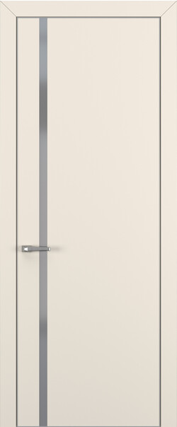 Межкомнатная дверь  Квалитет  К1, массив + МДФ, Полипропилен RENOLIT, 800*2000, Цвет: Матовый крем, Matelac Silver Grey