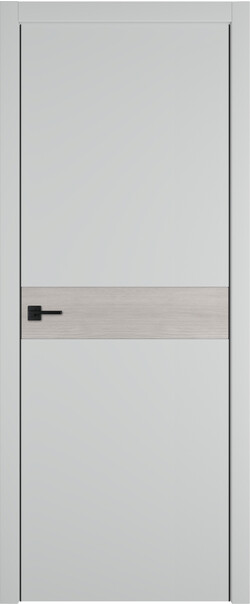 Межкомнатная дверь  Urban  H, МДФ + ХДФ, экошпон (полипропилен), 800*2000, Цвет: Steel, Вставка Stone Oak