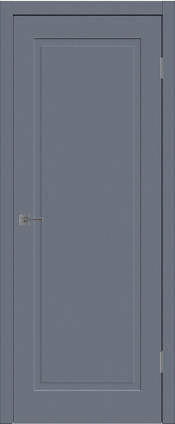 Межкомнатная дверь  Winter Флэт 1 ДГ, массив + МДФ, эмаль, 800*2000, Цвет: Графит эмаль, нет