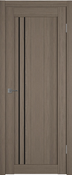 Межкомнатная дверь  Atum Pro  Х33 Black Gloss, массив + МДФ, экошпон+защитный лак, 800*2000, Цвет: Brun oak, black gloss